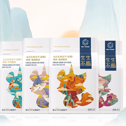 Pet-Ever Freeze Dried 生生不息主食冻干400g