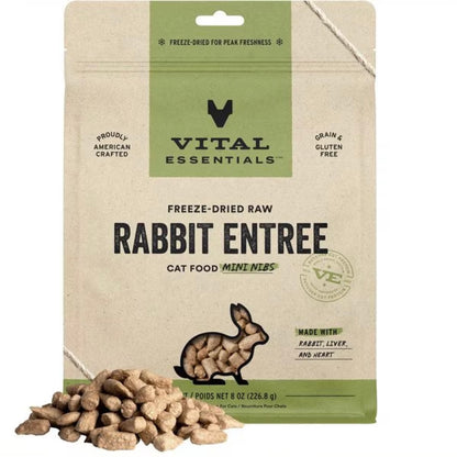 Vital Essentials Mini Nibs Grain-Free Freeze-Dried Raw