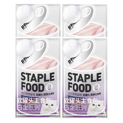 Bright Platinum Series Complete & Balanced Cat Wet Food Pouch