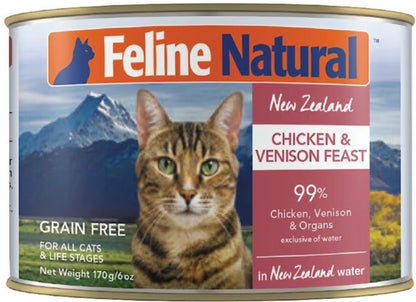 Feline Natural Grain-Free Canned Cat Food 3oz / 6oz