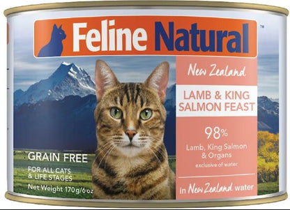 Feline Natural Grain-Free Canned Cat Food 3oz / 6oz
