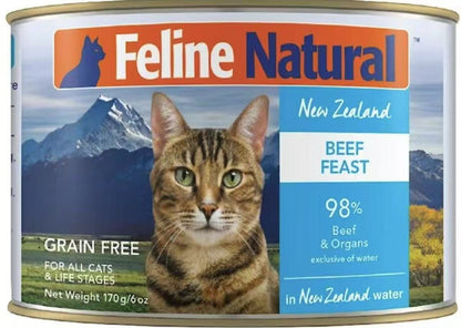 Feline Natural Grain-Free Canned Cat Food 3oz / 6oz