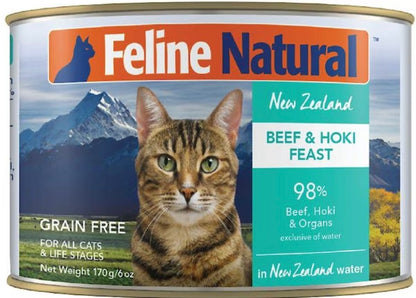 Feline Natural Grain-Free Canned Cat Food 3oz / 6oz