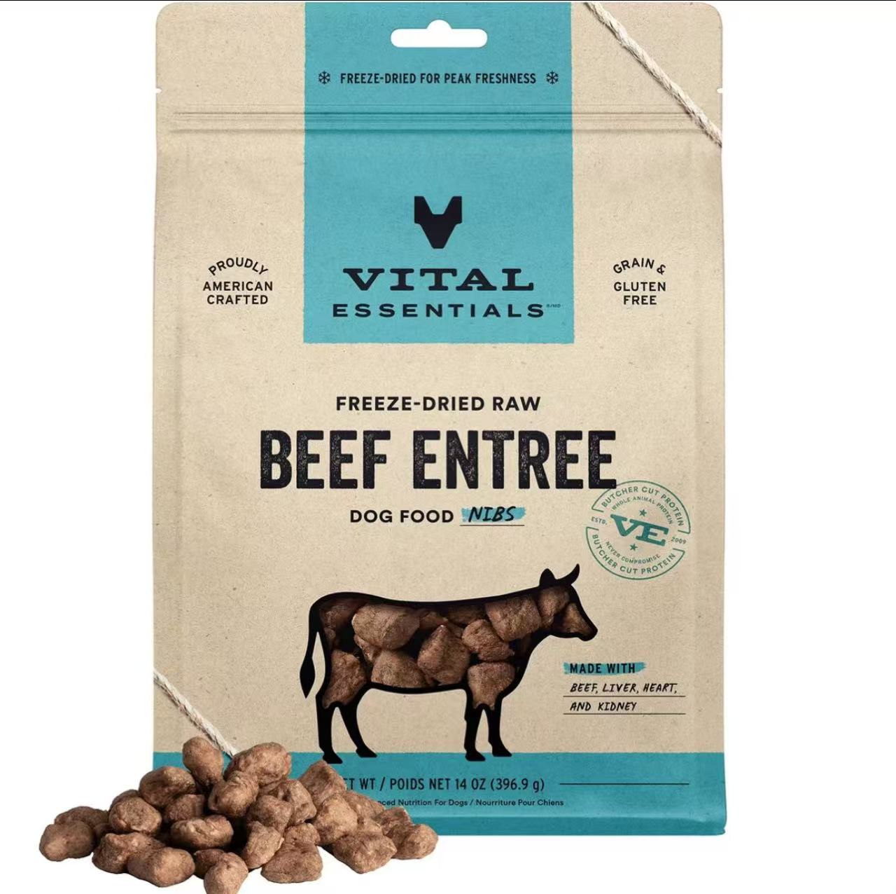 Vital Essentials Freeze-Dried Nibs Dog Food