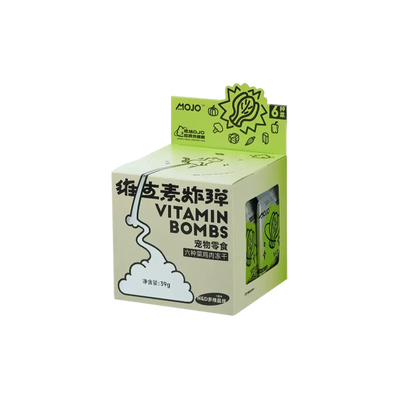 MOJO  Vitamin Bombs 6 Mixed Veggies & Chicken Freeze Dried Treat