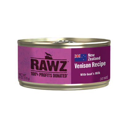 Rawz 94% Venison Recipe Pate Cat Food