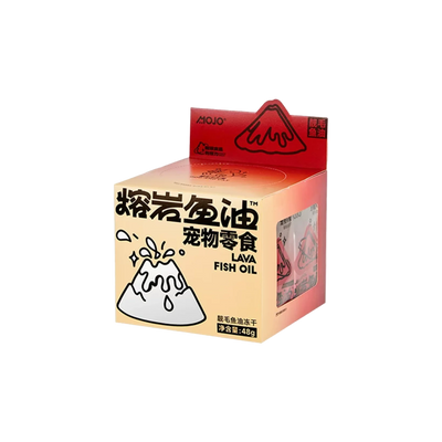 MOJO  Volcano-Shaped Chicken & Fish Oil Freeze Dried