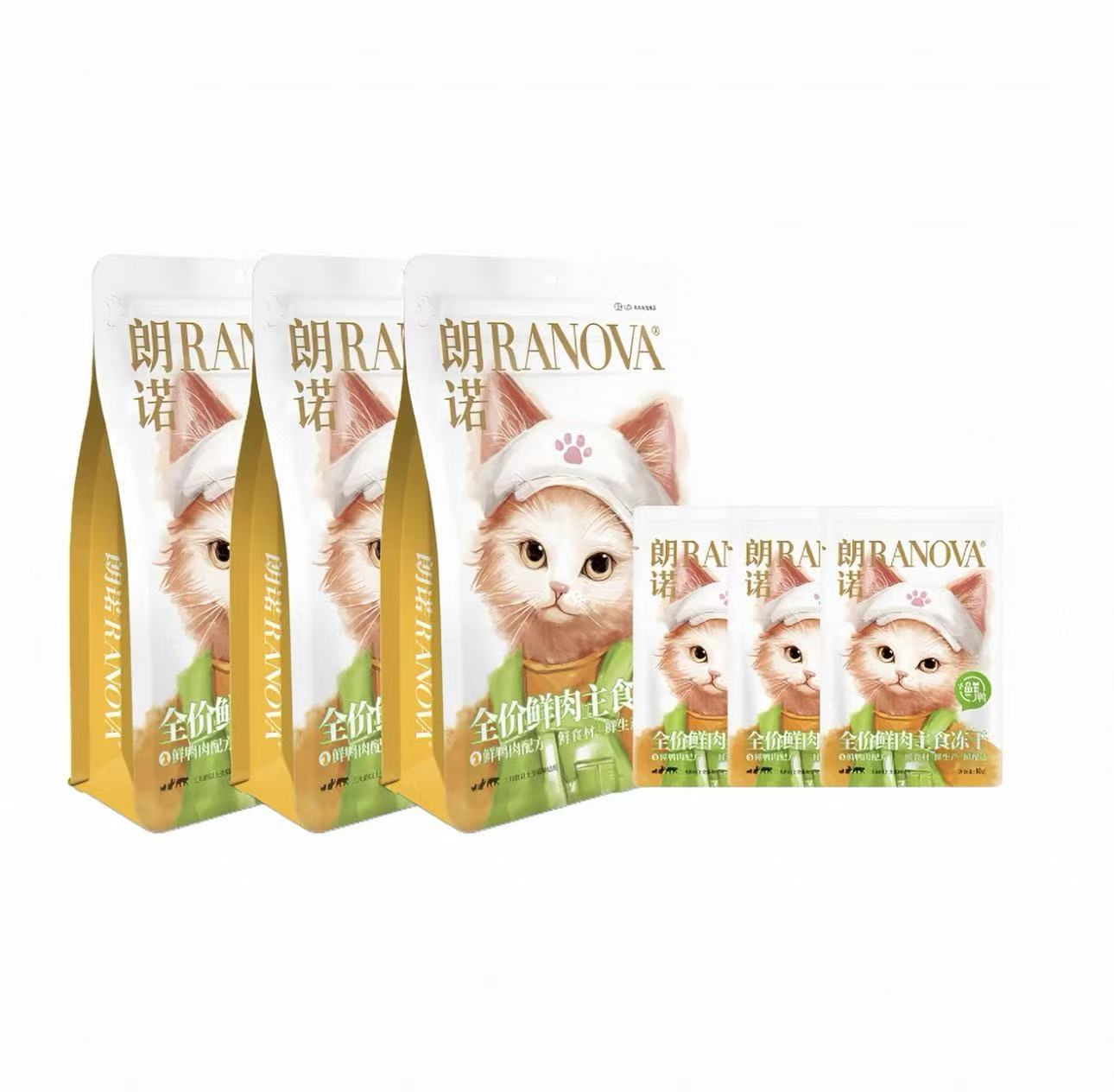RANOVA Fresh Meat Freeze-Dried Complete Cat Food