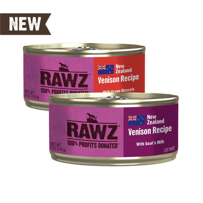Rawz 94% Venison Recipe Pate Cat Food