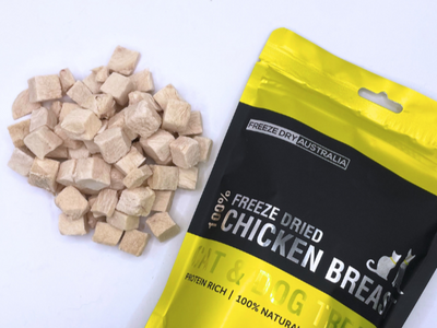 FDA Freeze Dried Diced Chicken Breast Pet Treats
