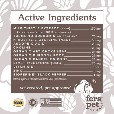FERA Liver Support for Dogs and Cats