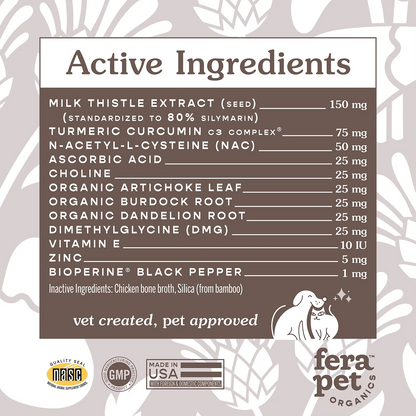 FERA Liver Support for Dogs and Cats