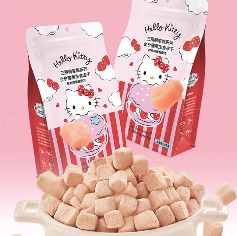 Ranova resh Chicken & Strawberry Freeze dried Cat Food