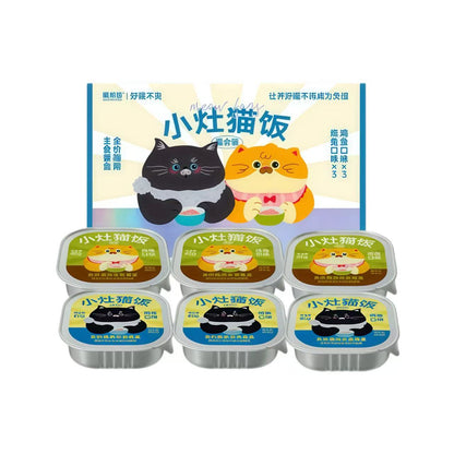 MeowFans Complete Balanced Cat Meal Multipack (Assorted Flavors)