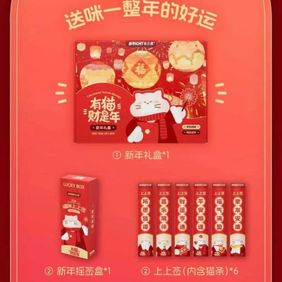 Bright New Year Gift Box