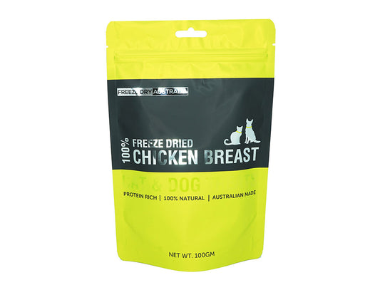 FDA Freeze Dried Diced Chicken Breast Pet Treats