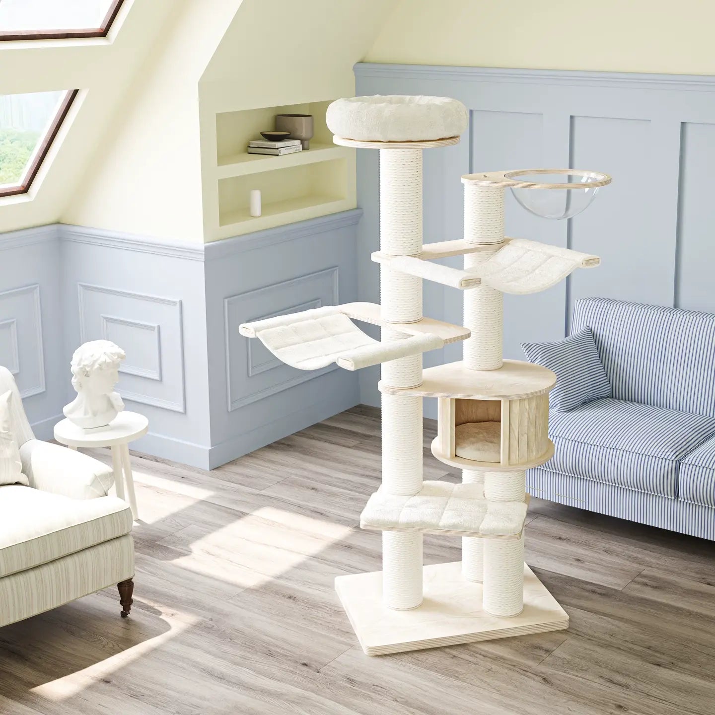 Honeypot Cat de2501Pro Multi-Level Cat Tree Tower
