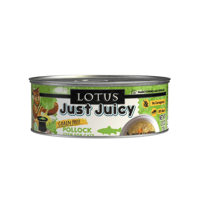 Lotus Just Juicy Stew Grain-Free Cat Canned Food