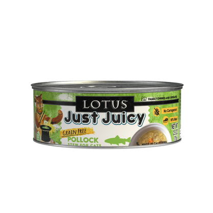 Lotus Just Juicy Stew Grain-Free Cat Canned Food