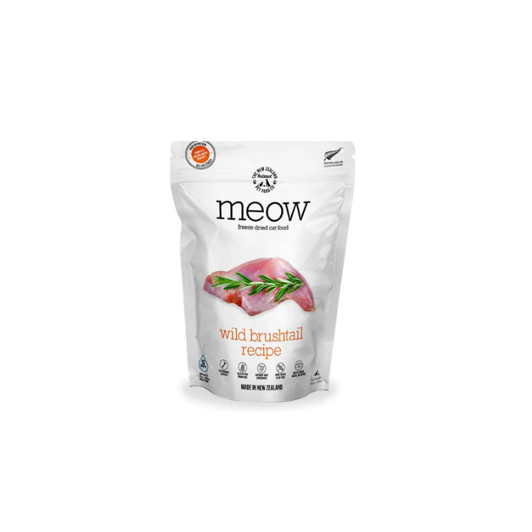 Meow Freeze Dried Cat Food – Wild Brushtail Recipe