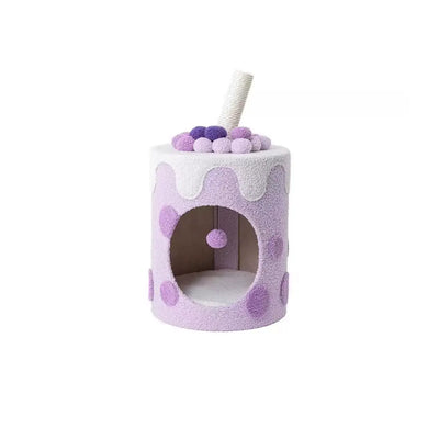 Honeypot Cat Boba Tea Cat House Tower