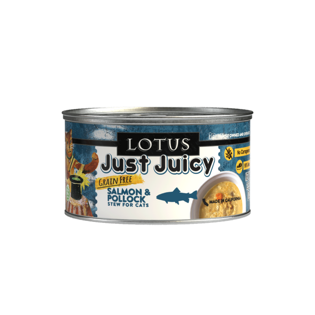 Lotus Just Juicy Stew Grain-Free Cat Canned Food