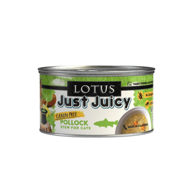 Lotus Just Juicy Stew Grain-Free Cat Canned Food