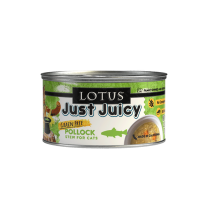 Lotus Just Juicy Stew Grain-Free Cat Canned Food