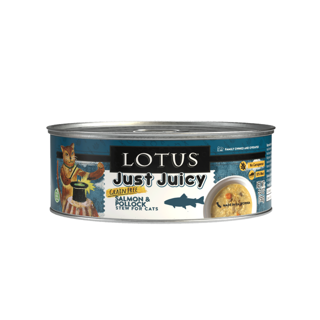 Lotus Just Juicy Stew Grain-Free Cat Canned Food