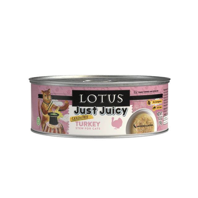 Lotus Just Juicy Stew Grain-Free Cat Canned Food