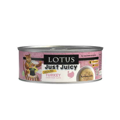 Lotus Just Juicy Stew Grain-Free Cat Canned Food