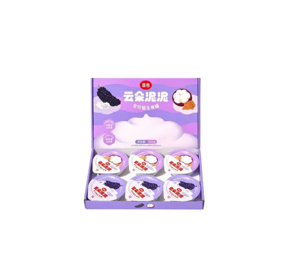 Xizai Yunduo Niuni Fruity Series Cat Food Gift Box 6-Pack (300g)