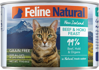 Feline Natural Grain-Free Canned Cat Food 3oz / 6oz