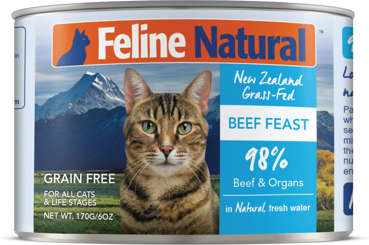 Feline Natural Grain-Free Canned Cat Food 3oz / 6oz