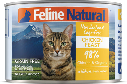 Feline Natural Grain-Free Canned Cat Food 3oz / 6oz